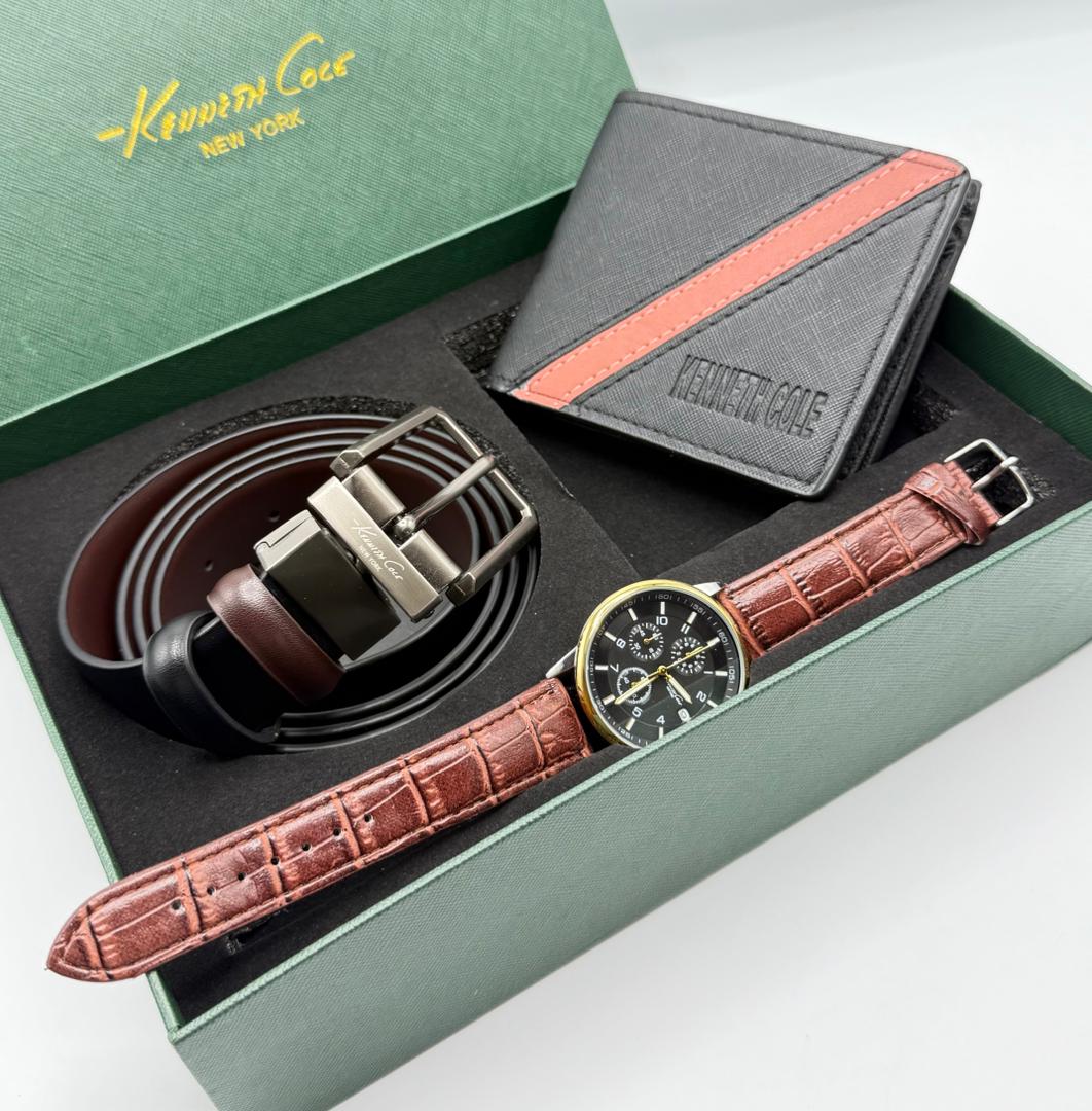 Kenneth Cole Gift Set — Cognac Corail