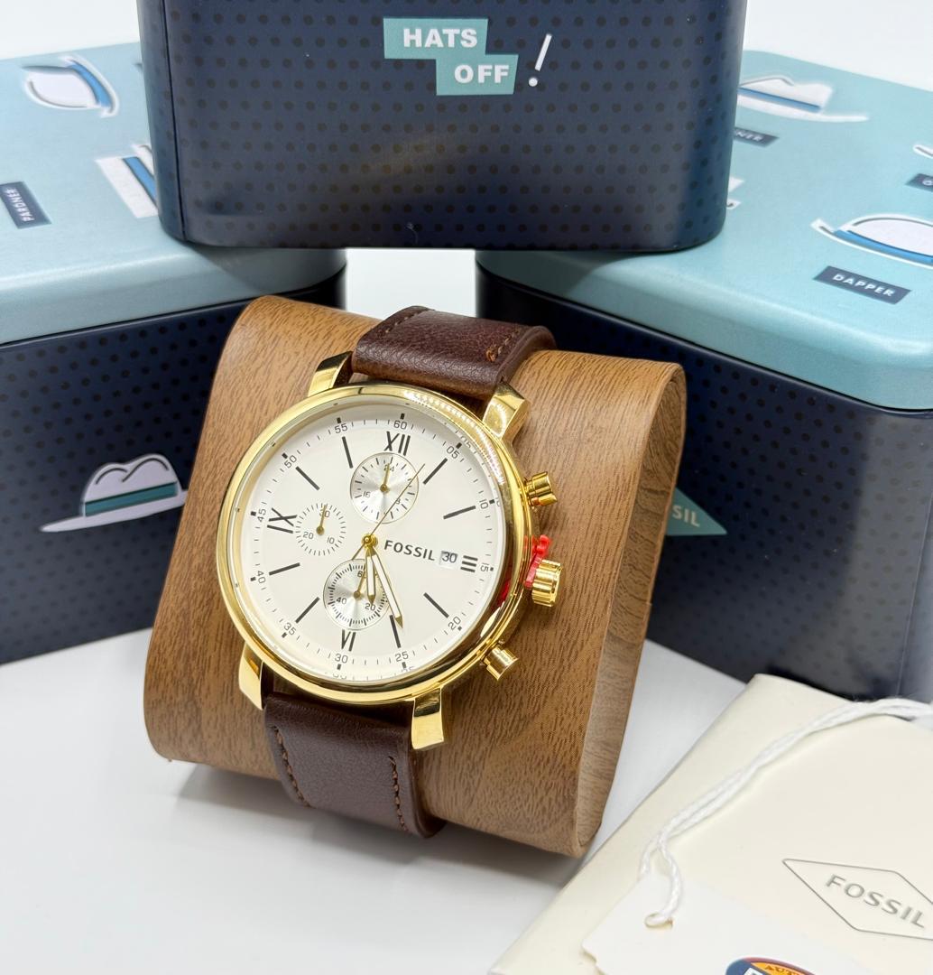 Fossil Or Ivoire Chronograph