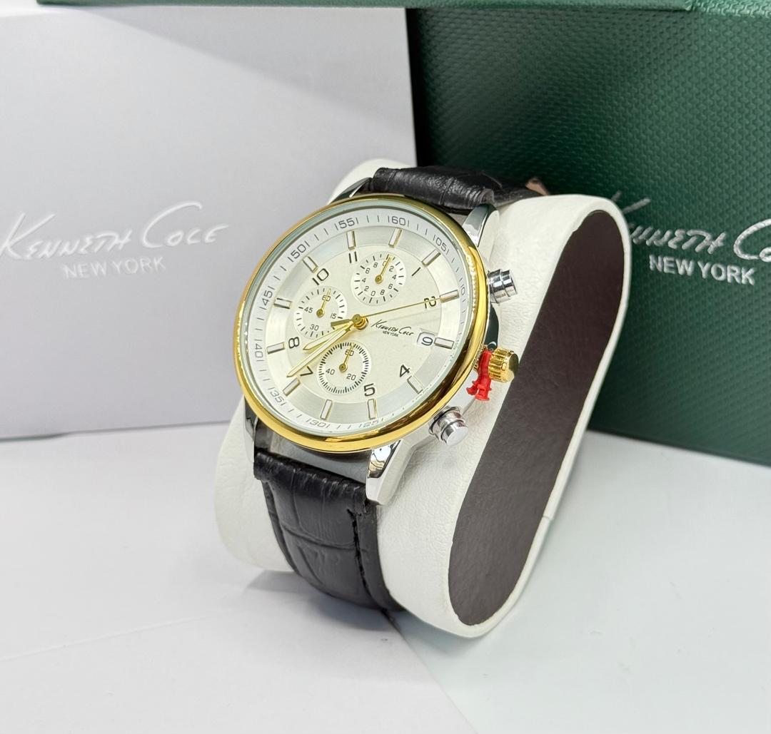 Kenneth Cole Silver Chronograph
