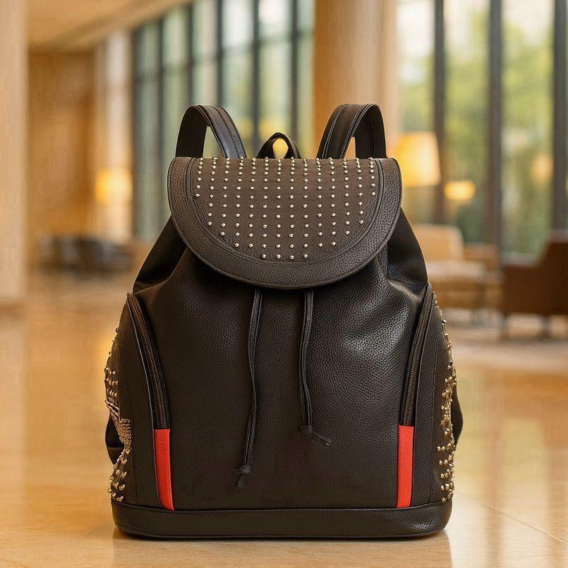 Spike Rouge Grain Backpack