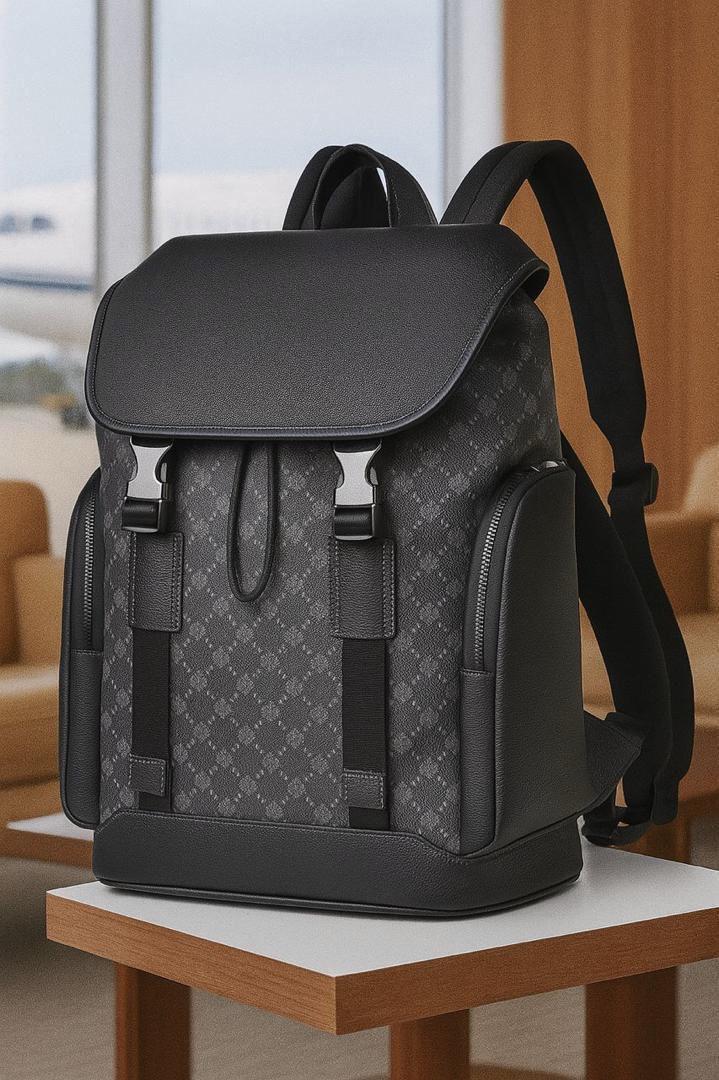 Monogram Buckle Rucksack