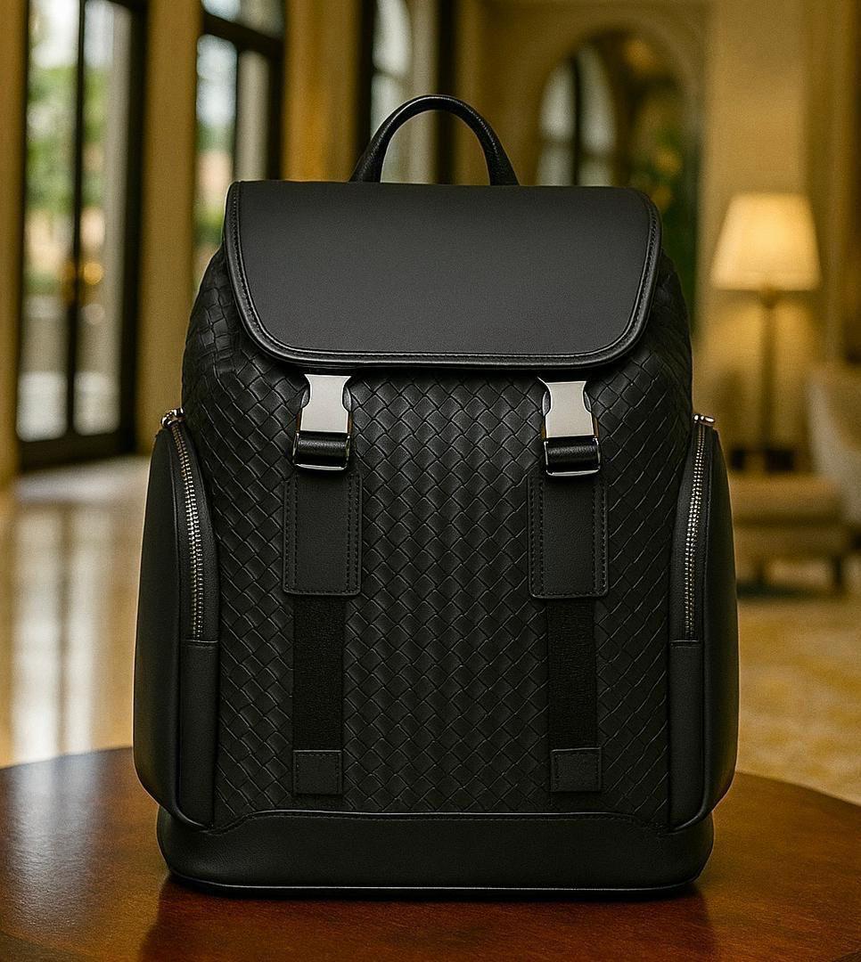 Intrecciato Flap Rucksack