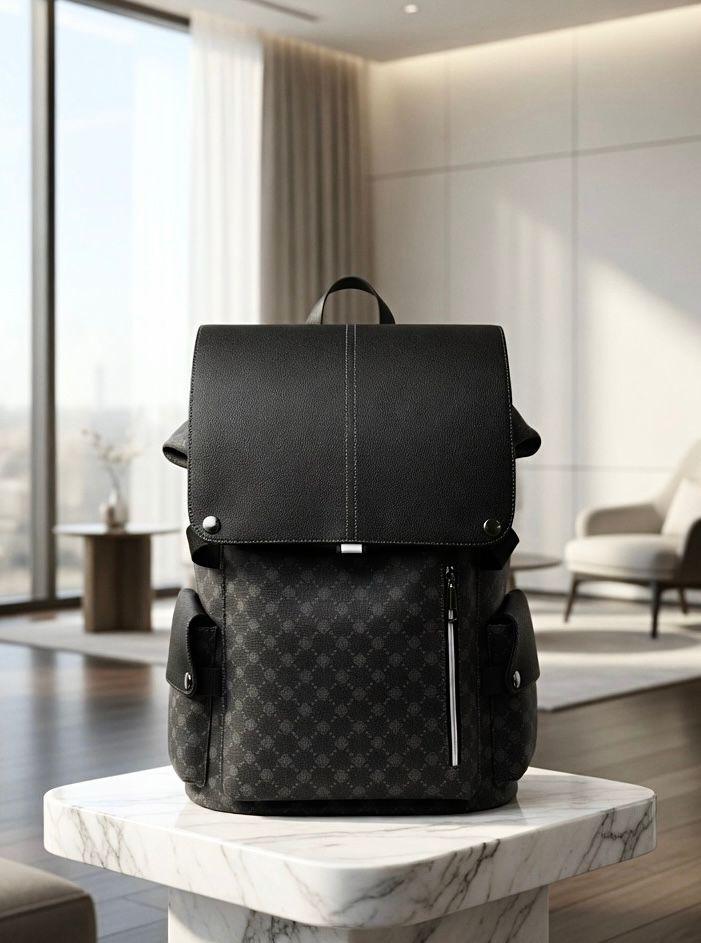 Intrecciato Zip Rucksack